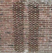 Image of Expanding Willow Garden Trellis Climbing Plant Support (180cm x 30cm) - Set of 2
