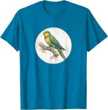 Image of Retro Superb Parrot Bird T-Shirt *10 Colors* NEW Tee by Bird Fantastic