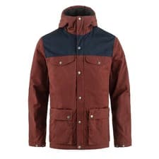 Image of Fjallraven Greenland Winter Jacket Maroon / Dark Navy