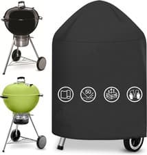 Image of Kettle BBQ Cover with Drawstring Closure - 71cm x 68cm Outdoor Protection