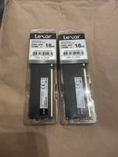 Image of Lexar DDR4 UDIMM RAM 32GB (2 x 16GB) 3200MHz CL22 Gaming Memory KiT Pair Set