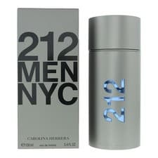Image of Carolina Herrera 212 Men Eau De Toilette 100ml Spray For Him - Damaged Box