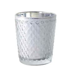 Image of Glass Tealight Holder - Wedding/Home Table Candle Dressing Decorations