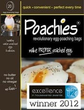 Image of 20 Poachies Egg Poaching Bags for Perfect Poached Eggs Easy Clean Up
