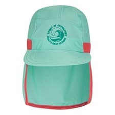 Image of Regatta Childrens/Kids II Neck Protector Cap7-10 Years Aruba Blue/Peach Bloom R