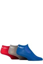 Image of Reebok Trainer Socks Mens & Womens - 'Essentials' Recycled for Sports in 3 Pairs