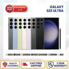 Image of New Samsung Galaxy S23 Ultra 5G SM-S918B Dual Sim 256GB/512GB Unlocked UK MODEL