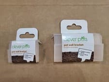Image of Clever Pots, pot wall bracket. for 20cm / 30cm pots. only £4.99 4 x packs.