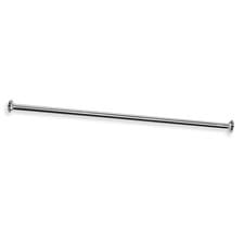 Image of Straight Shower Curtain Rail Large in High Quality Polished Chrome