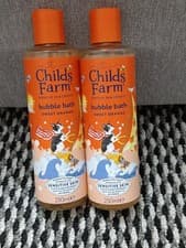 Image of Childs Farm Kids Bubble Bath, Sweet Orange | Gently Cleanses & Soothes 2× 250ml