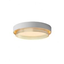 Image of Round LED Ceiling Light Tiered Flush Mount Ceiling Light Fixture Entryway Porch