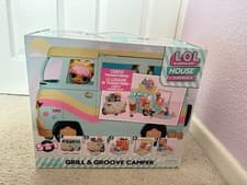 Image of LOL Surprise 5-in-1 Playset Camper Grill and Groove Set