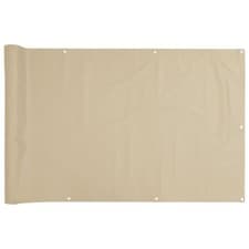 Image of Balcony Privacy Screen Shield Sun Screen Windscreens Fence Deck Oxford / HDPE