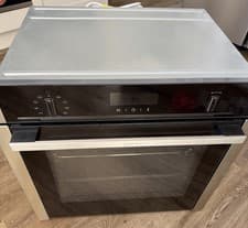 Image of NEFF B5ACM7HN0B N50 Slide & Hide Built In Electric Oven Stainless Steel 