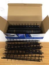 Image of GBC SureBind Binding Strips, 25 mm, 250 Sheet Capacity, A4 Black