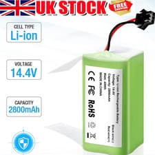 Image of 2800mAh Battery Replacement Compatible For Eufy RoboVac 11/11S/11S/12/15C MAX UK