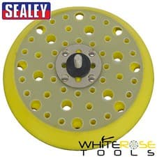 Image of Sealey Backing Pad DA Dust-Free Multi-Hole for Hook&Loop Discs Ø150mm 5/16"UNF
