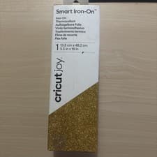 Image of CRICUT Joy Smart Iron-On Material - Glitter Gold 