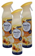 Image of 3 X 185 ml Febreze Air Mist Air Freshener Spray - Choose Fragrance