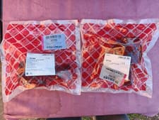 Image of 2x Shock Absorber Dust Cover Kits Front 32789 Febi Protect 540500006R New