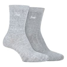 Image of Jeep - Ladies 2 Pairs Performance Knit Walking Boot Socks | Great for Running