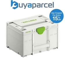 Image of Festool 204843 Systainer 3 SYS3 M 237 Ultimate Stackable Carry Case Tool Box