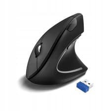 Image of Wireless Ergonomic Mouse, 4800 Dpi Silent Optical Mouse