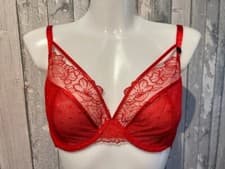 Image of Ladies - Ann Summers Red Bra - Size 34D
