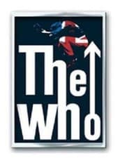 Image of The Who Metal with Enamel Infill Leap Badge
