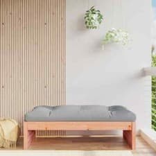 Image of Garden Footstool 120x80 cm Solid Wood Douglas vidaXL