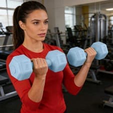 Image of 1kg 2kg 3kg Dumbbells Set Iron Hand Pair Weights Aerobic Workout HomeGym Fitness