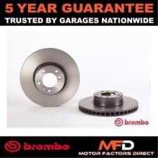 Image of Brake Discs Front Brembo Fits BMW 5 Series 7 8 Alpina B10 + Other Models