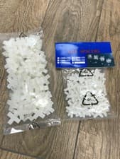 Image of Tile Spacers, Floor, Wall, Tiling ,Plastic Cross, 1mm, 2mm ,4mm,5mm & 8mm &multi