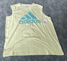 Image of Nwt Adidas Men's Boss Amplifier Tee Tank Top. Lime Green & Sz XL. HS3872