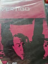 Image of Vertigo DVD James Stewart Hitchcroft SEALED