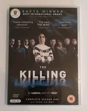 Image of THE KILLING Complete Season One 5-Disc DVD Box Set NEW SEALED Region 2 Danish