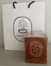 Image of Diptyque Ambre Scented Candle – 300g Brand New In Box with bag