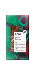 Image of Vivani Milk Chocolate whole Hazelnuts 100g x Pack of 10