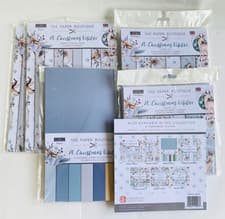 Image of The Paper Boutique ~ A Christmas Visitor ~ 6 Packs ~ Paper, Inserts, Toppers