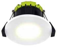 Image of Luceco FType Fire Rated LED Downlight – 6W, Adjustable, Matt White