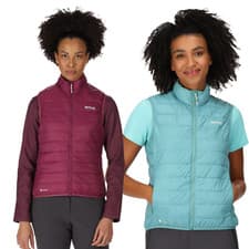 Image of Regatta Womens Hillpack Padded Bodywarmer Ladies Gilet Waistcoat Jacket RRP 70