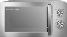 Image of Russell Hobbs RHMM827SS Compact Solo Microwave Oven Easy Clean 20L 800w Silver