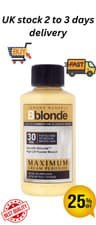 Image of Jerome Russell BBlonde 30 Vol Maximum Cream Peroxide Blonde To Medium Brown 75ml