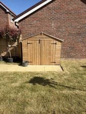 Image of Wooden Garden Shed – Buyer Must Dismantle & Uplift