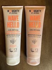 Image of Noughty Wave Hello Curl Defining Shampoo & Conditioner for Curly and Wavy Hair