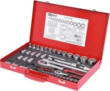 Image of KS Tools 1/2"+1/4" Socket Set, 52 Pieces - 917.4052
