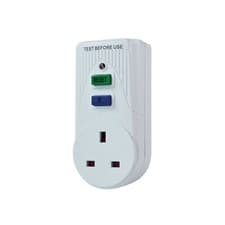 Image of Faithfull Power Plus RCD-2E RCD Adaptor (Circuit Breaker)