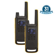 Image of Motorola Talkabout T82 Extreme 2-Way Walkie Talkie Radio Twin Pack