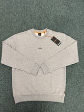 Image of Hugo Boss Sweatshirt Grey Size Large Brand New With Tags