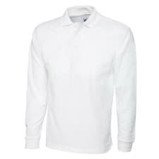 Image of Longsleeve Poloshirt by Uneek UC113 Men's Unisex Polo Shirt - XS to 4XL
